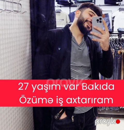 Xidmət: Bakıda iş axtarıram – 27 yaş - Yaş: 27 - Şəhər: Bakı — Ağstafa