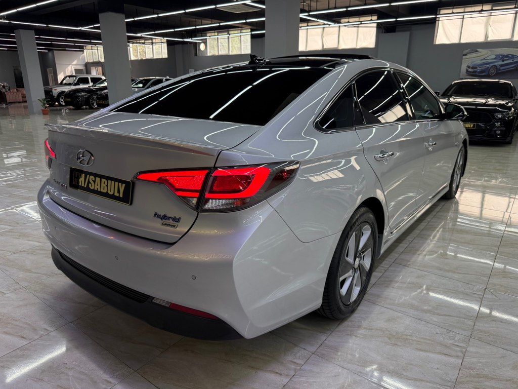 Hyundai Sonata, 2.0 L, 9.8 kWh, 2016 il, 190 000 km — Avtomobillər, Bakı (7)