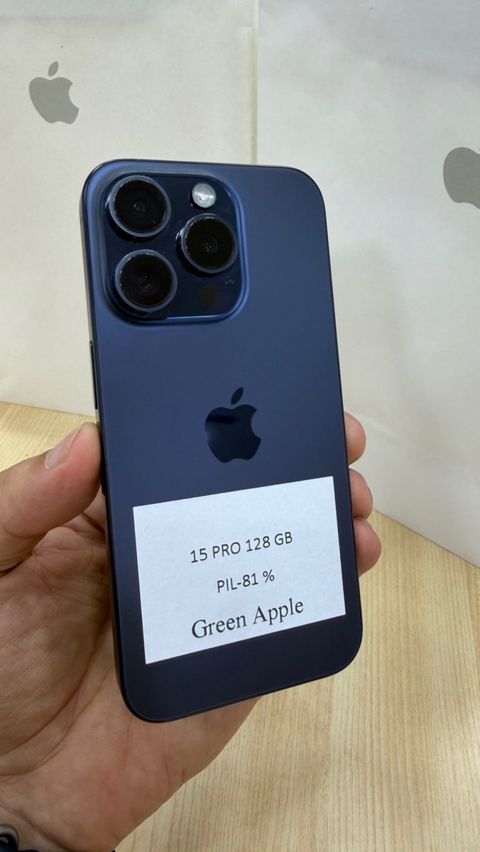 Apple iPhone 15 Pro Blue Titanium 128GB/8GB — Bakı