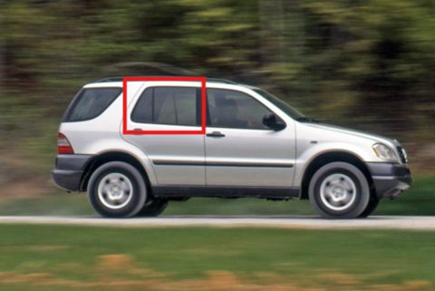 Mercedes ML320 arxa qapı şüşəsi — Bakı