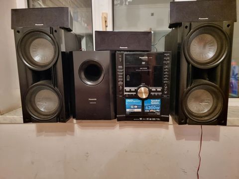 Panasonic Musiqi merkezi satiram. Problemsiz temirsizdi pultu yoxdu — Bakı