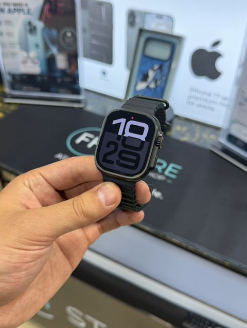 Apple Watch Ultra 2 Black Titanium Ideal veziyyetdedi. Xanim ishledib — Bakı