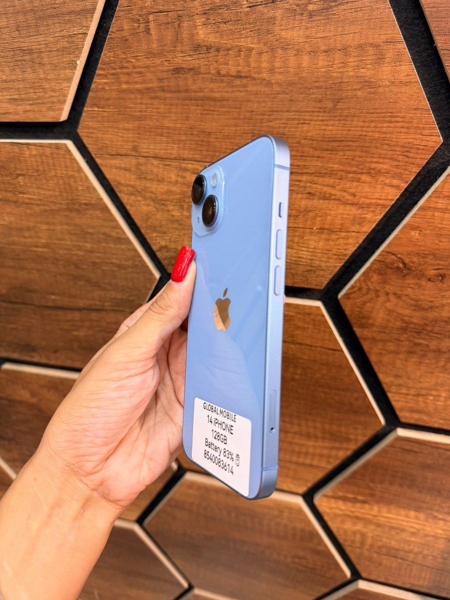 Apple iPhone 14 Blue 128GB/4GB — Smartfonlar, Bakı (3)