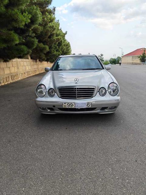 Mercedes E 240, 2.4 L, 2000 il, 224 000 km — Şamaxı