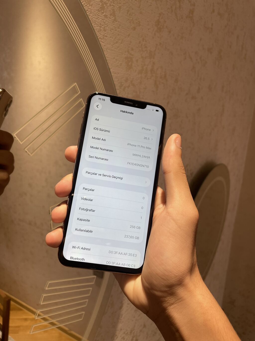 IPhone 11 Pro Max, 256 GB, Qızılı, Face ID — Apple iPhone, Bakı (3)