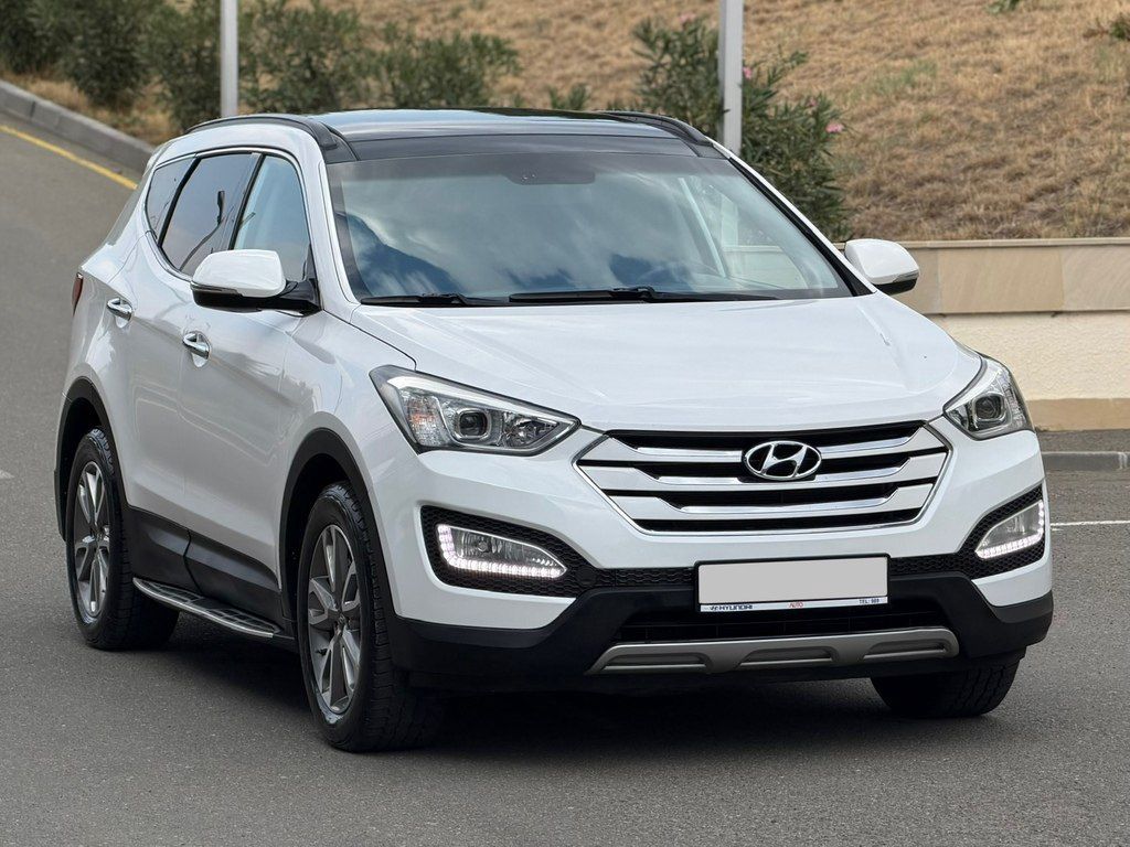 Hyundai Santa Fe, 2.4 L, 2015 il, 151 000 km — Avtomobillər, Gəncə (4)