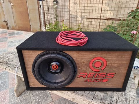 Reiss Audio subwoofer və qutu - Brend: Reiss Audio - Tip: Avtomobil — Novxanı