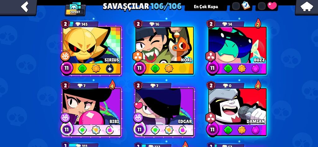(real aliciya endirim )Brawl Stars hesabı – tam paket, yüksək — Hazır biznes, Bakı (3)
