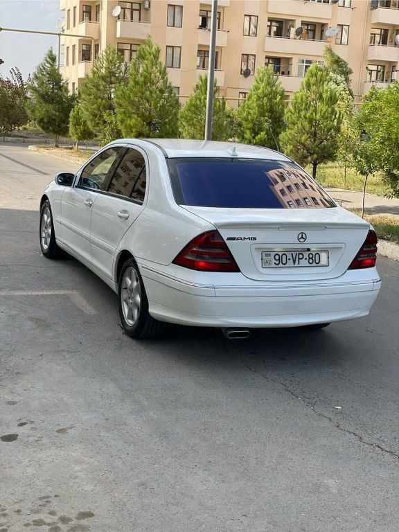 Mercedes C 200, 2.0 L, 2001 il, 310 000 km — Avtomobillər, Şirvan (5)
