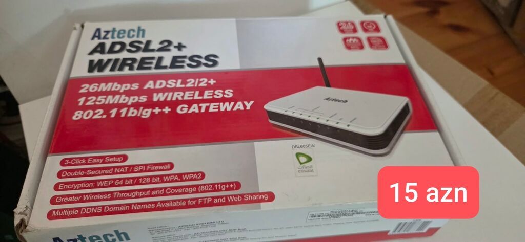 - TP-Link Wi‑Fi router – 2 antennali model. Ev və ofis üçün sabit — Elektronika, Bakı (6)