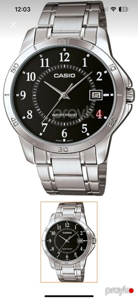 Casio MTP-V004D-1BUDF kişi qol saatı - Korpus və qolbaq: paslanmayan