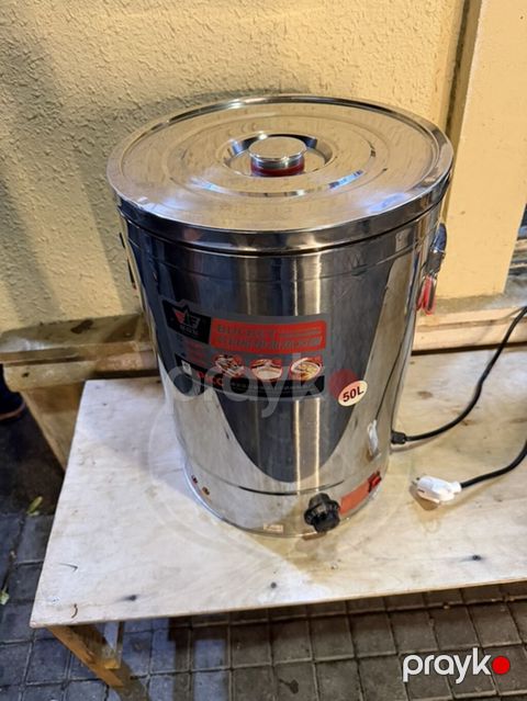 Elektrik qazan 50 l, İşlənmiş