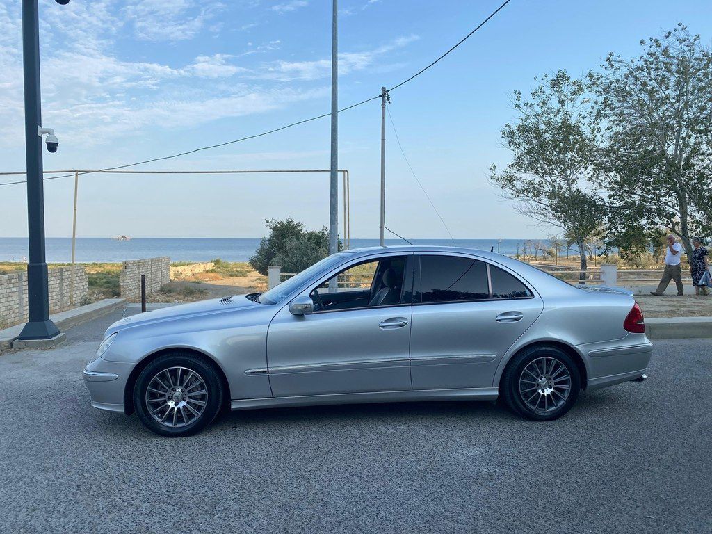 Mercedes E 240, 2.6 L, 2002 il, 393 467 km — Avtomobillər, Bakı (4)