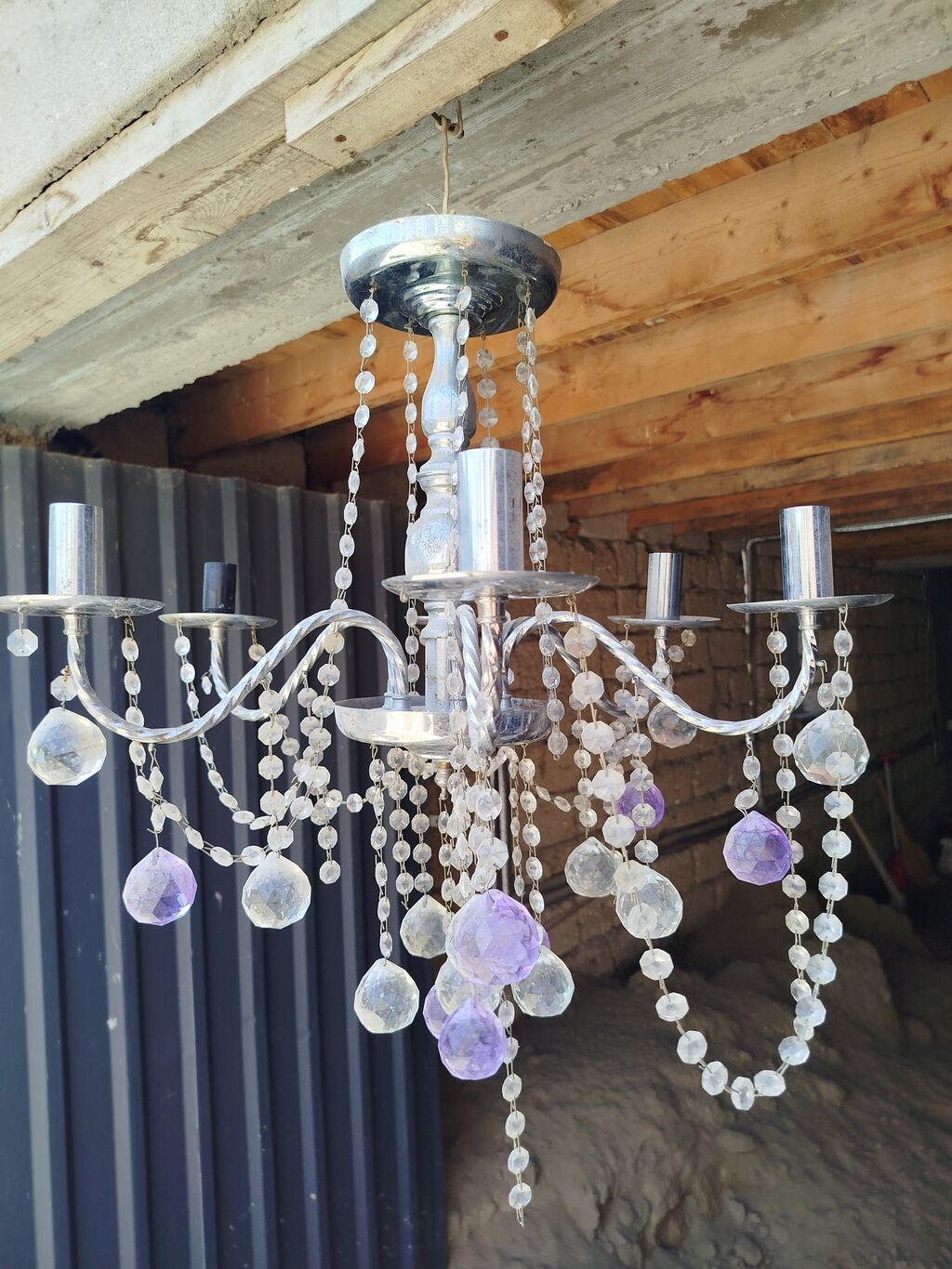 Çılçıraq, 5 lampa, Metal — İşıqlandırma, Bakı (3)