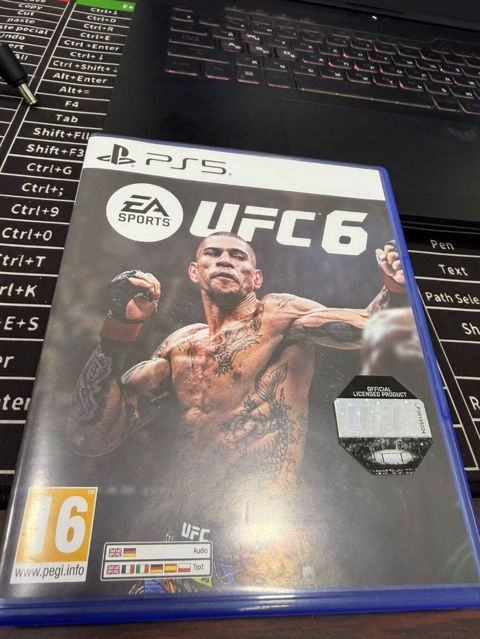 PS5 UFC 6 oyun diski satilir, teze kimidi, 1 heftedi alinib, 159 — Bakı