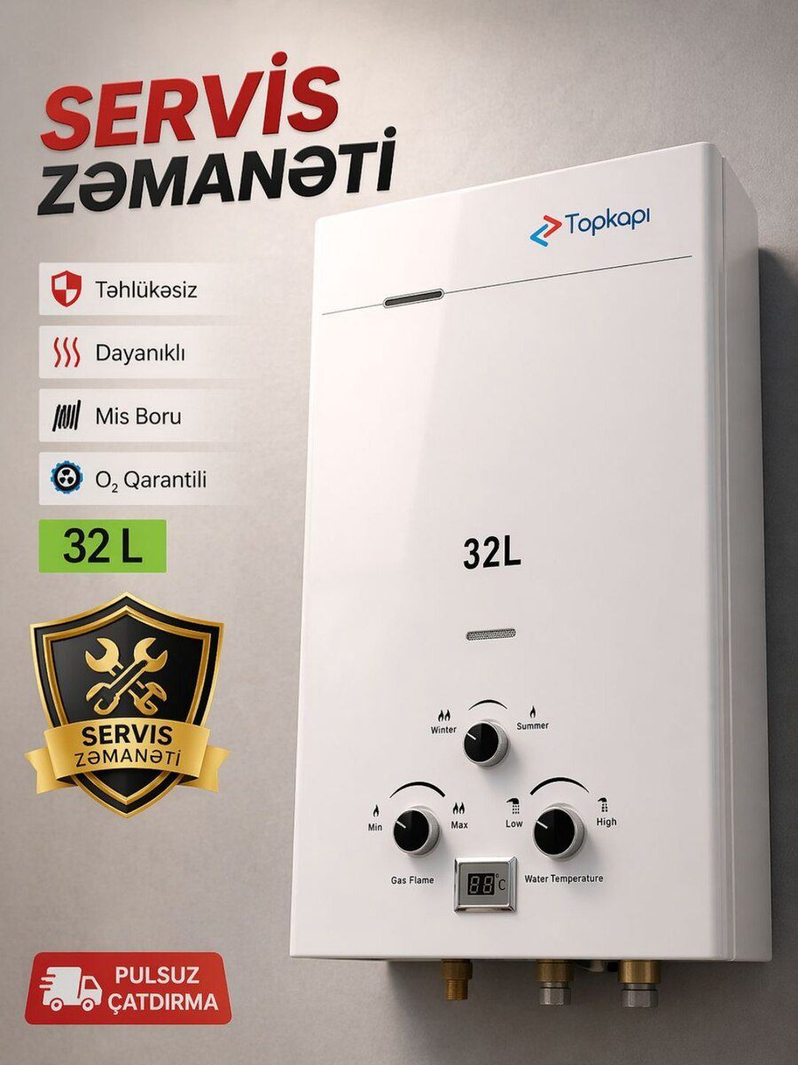 Su qızdırıcısı — Təmir və inşaat, Bakı (5)