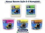 Hovuz Baxımı üçün 5-li Komplekt – OXY POOL Komplektin tərkibi: - — Ürünler
