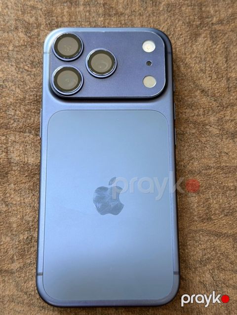 IPhone 17 Pro, 256 GB, Mavi, Simsiz şarj, Face ID, Sənədlərlə