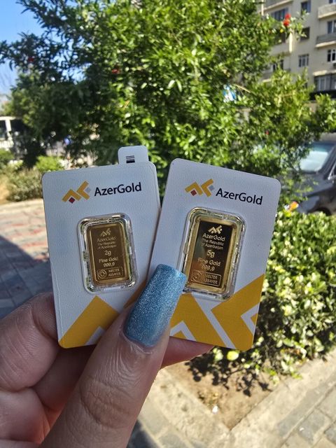 Azergold külçəsi — Bakı