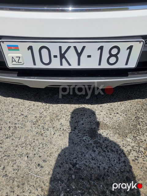 Avtomobil qeydiyyat nişanı - 10-KY-181 — Bakı