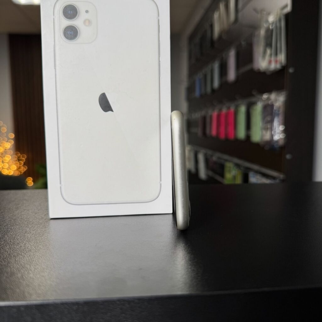 IPhone 11, 128 GB, Ağ, Zəmanət, Kredit, Simsiz şarj — Apple iPhone, Bakı (4)
