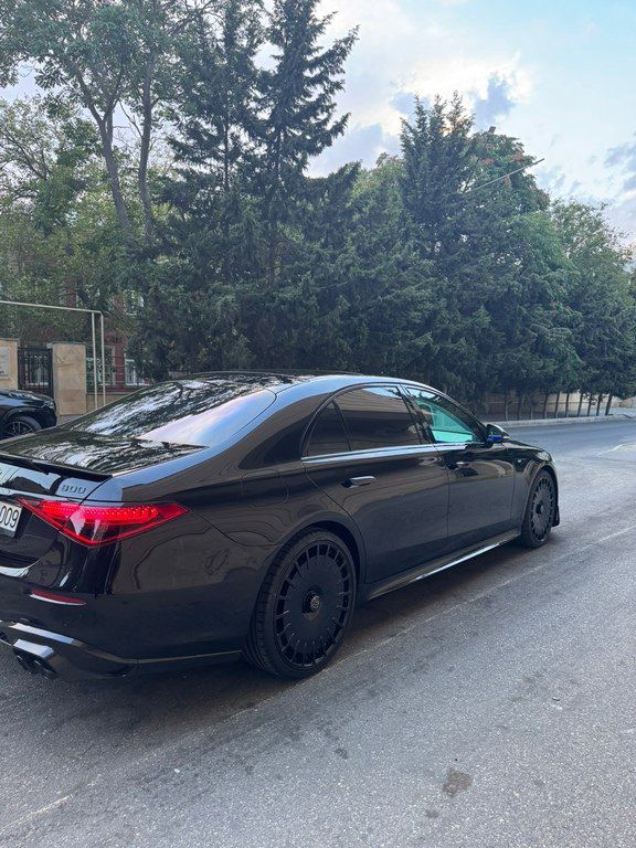 Mercedes S 500 4MATIC, 3.0 L, 2020 il, 52 000 km — Avtomobillər, Bakı (3)