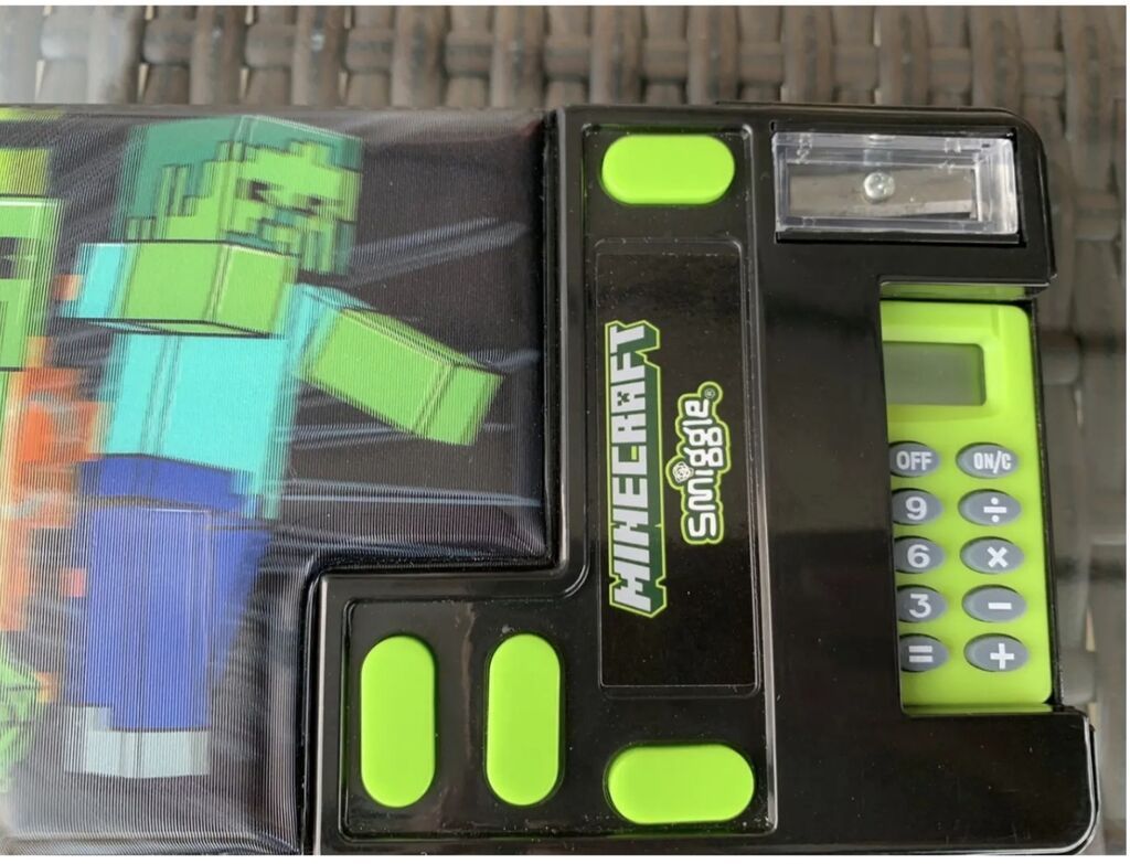 Minecraft x Smiggle çoxfunksiyalı penal - Rəsmi Minecraft dizaynı — Mallar, Masazır (3)