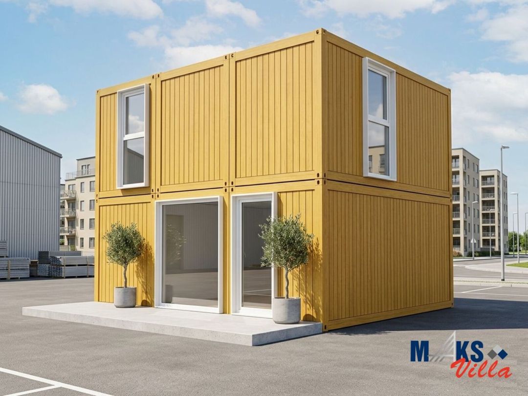 VİP kontyener modul evlərin istehsalı — Təmir və inşaat, Bakı (4)