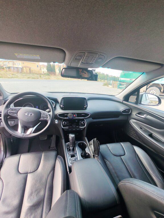 Hyundai Santa Fe, 2.0 L, 2019 il, 169 000 km — Avtomobillər, Bakı (3)