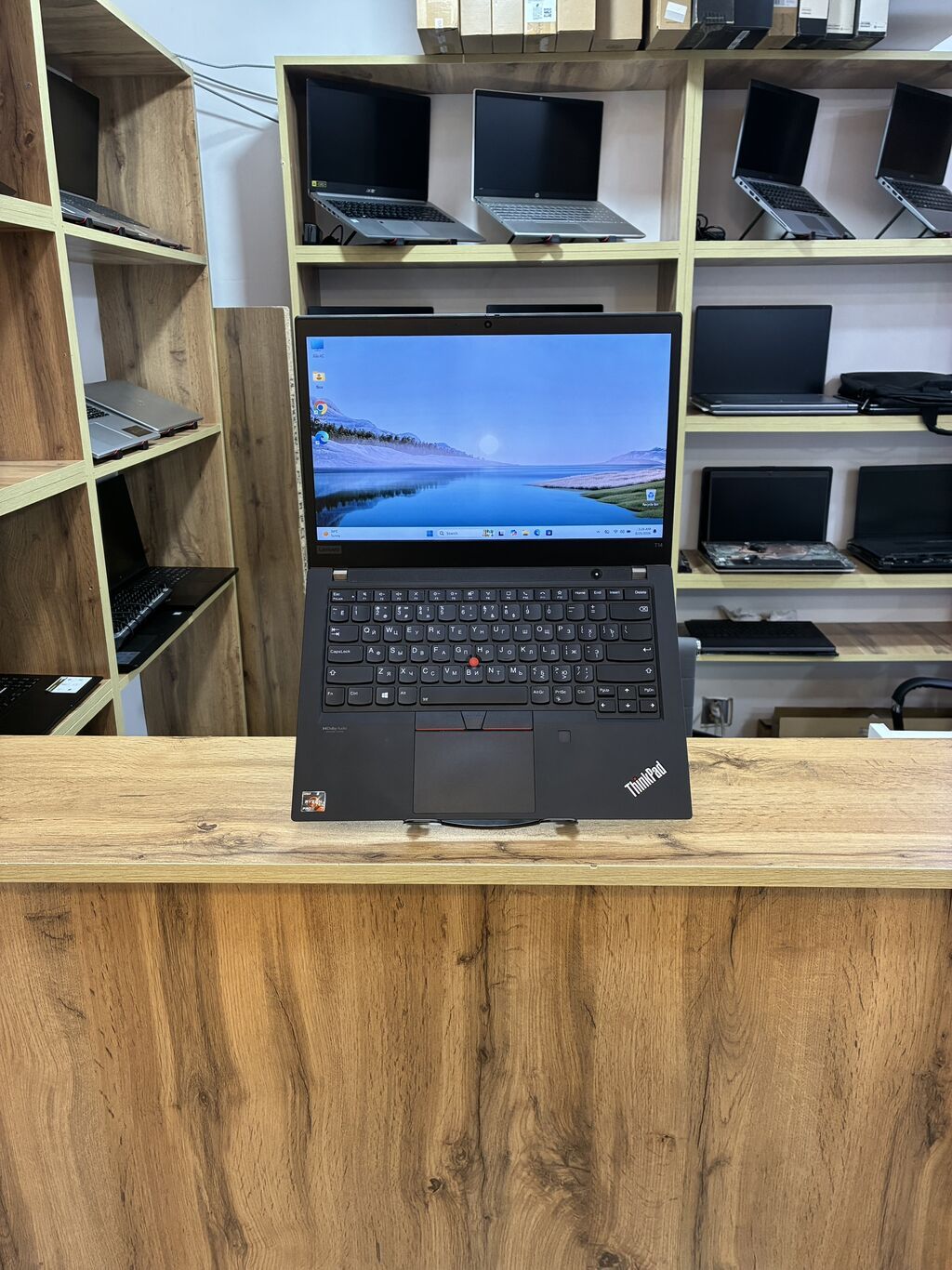 İşlənmiş Lenovo ThinkPad, 14 AMD Ryzen 7, 512 GB, Ünvandan götürmə, Ödənişli çatdırılma, Rayonlara çatdırılma — Lenovo, Bakı (3)