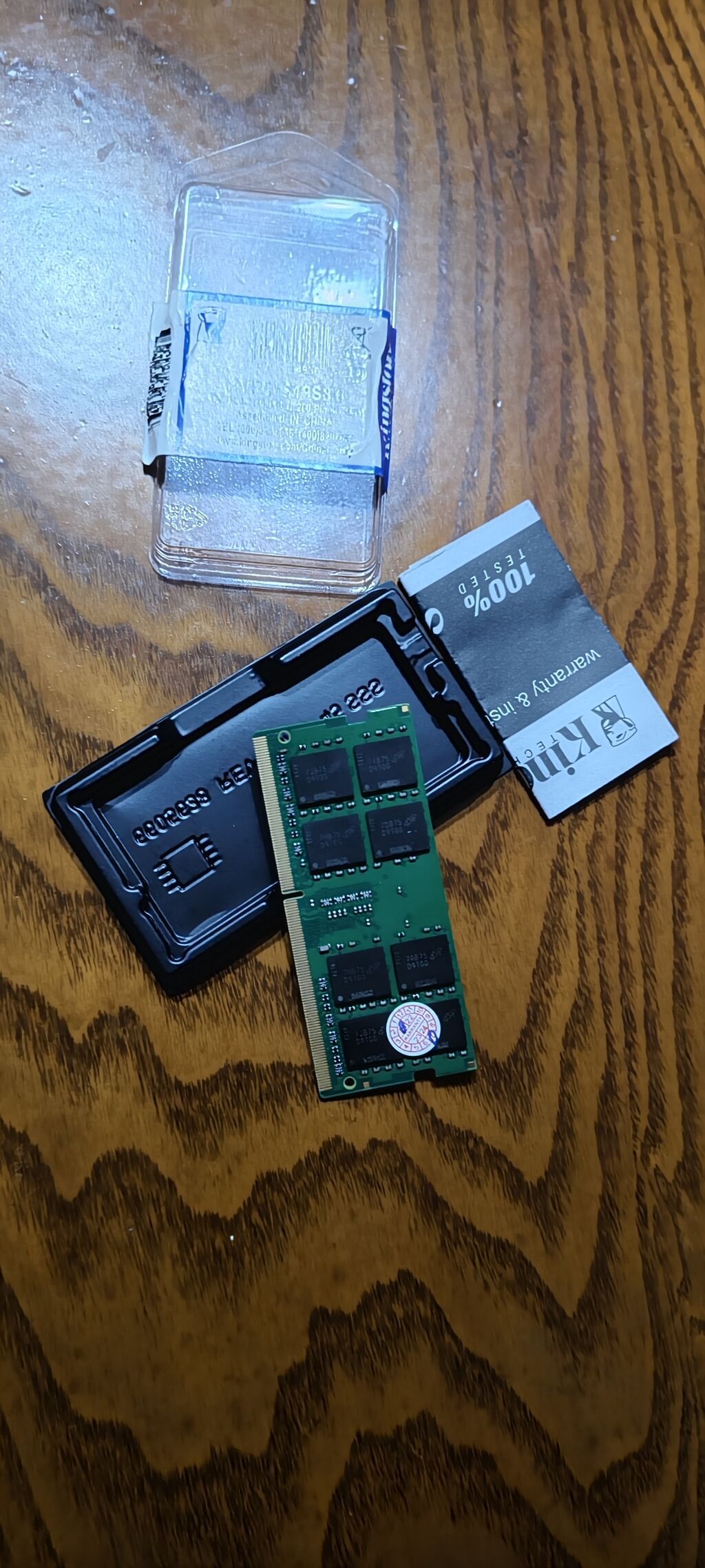 Operativ yaddaş (RAM) Kingston, 8 GB, 2666 Mhz, DDR4, Noutbuk üçün, İşlənmiş — Elektronika, Bakı (2)