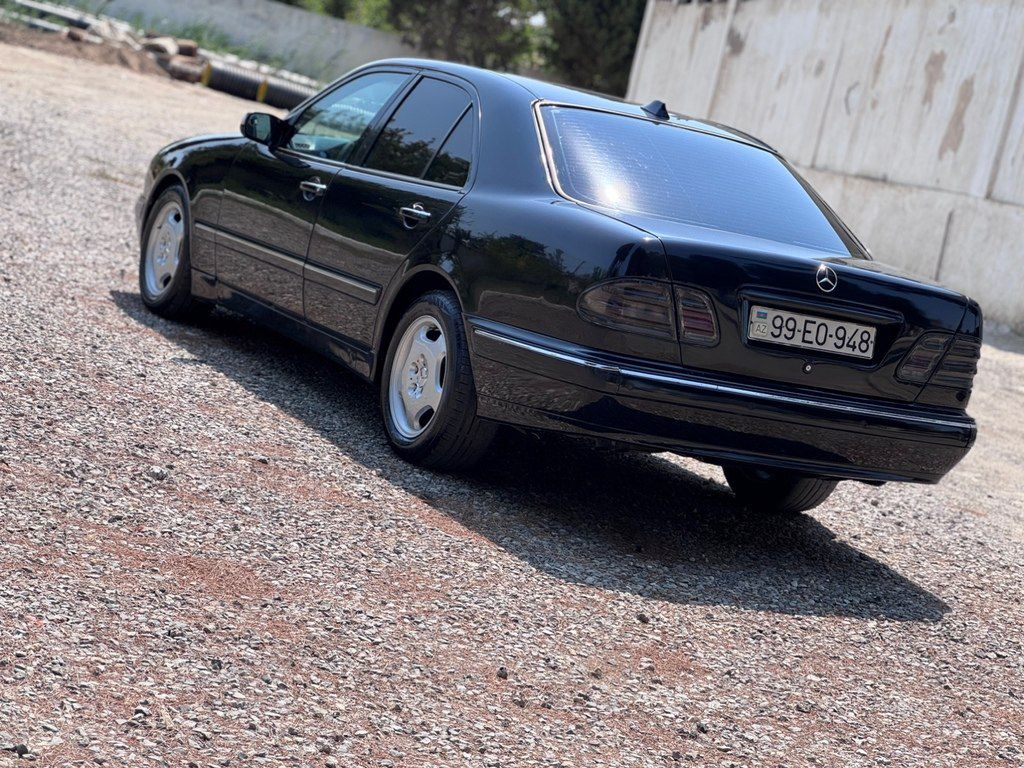 Mercedes E 200, 2.2 L, 2001 il, 426 352 km — Avtomobillər, Sumqayıt (9)