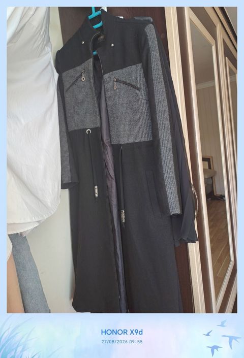 Palto, H&M, M, rəng - Qara — Sumqayıt