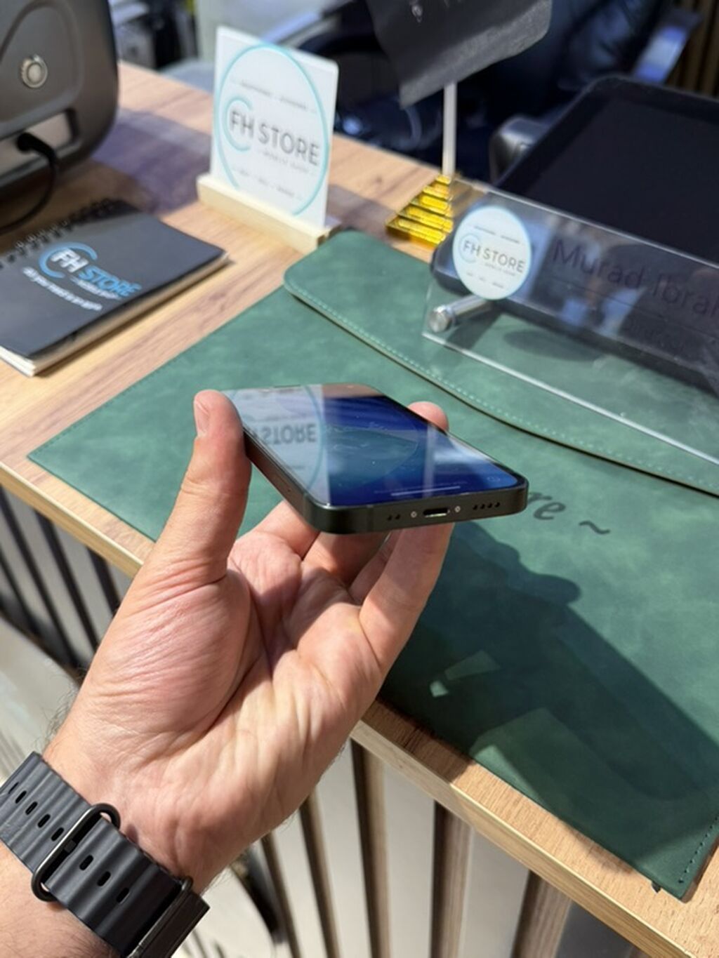 IPhone 13 mini, Yaşıl — Apple iPhone, Bakı (9)