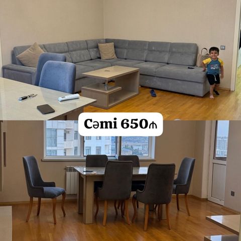 Divan və masa dəsti satılır 650₼. ideal vəziyyətdə. Ünvan — Digah