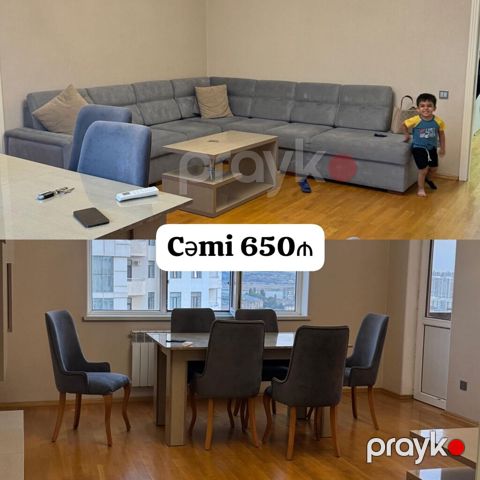 Divan və masa dəsti satılır 650₼. ideal vəziyyətdə. Ünvan
