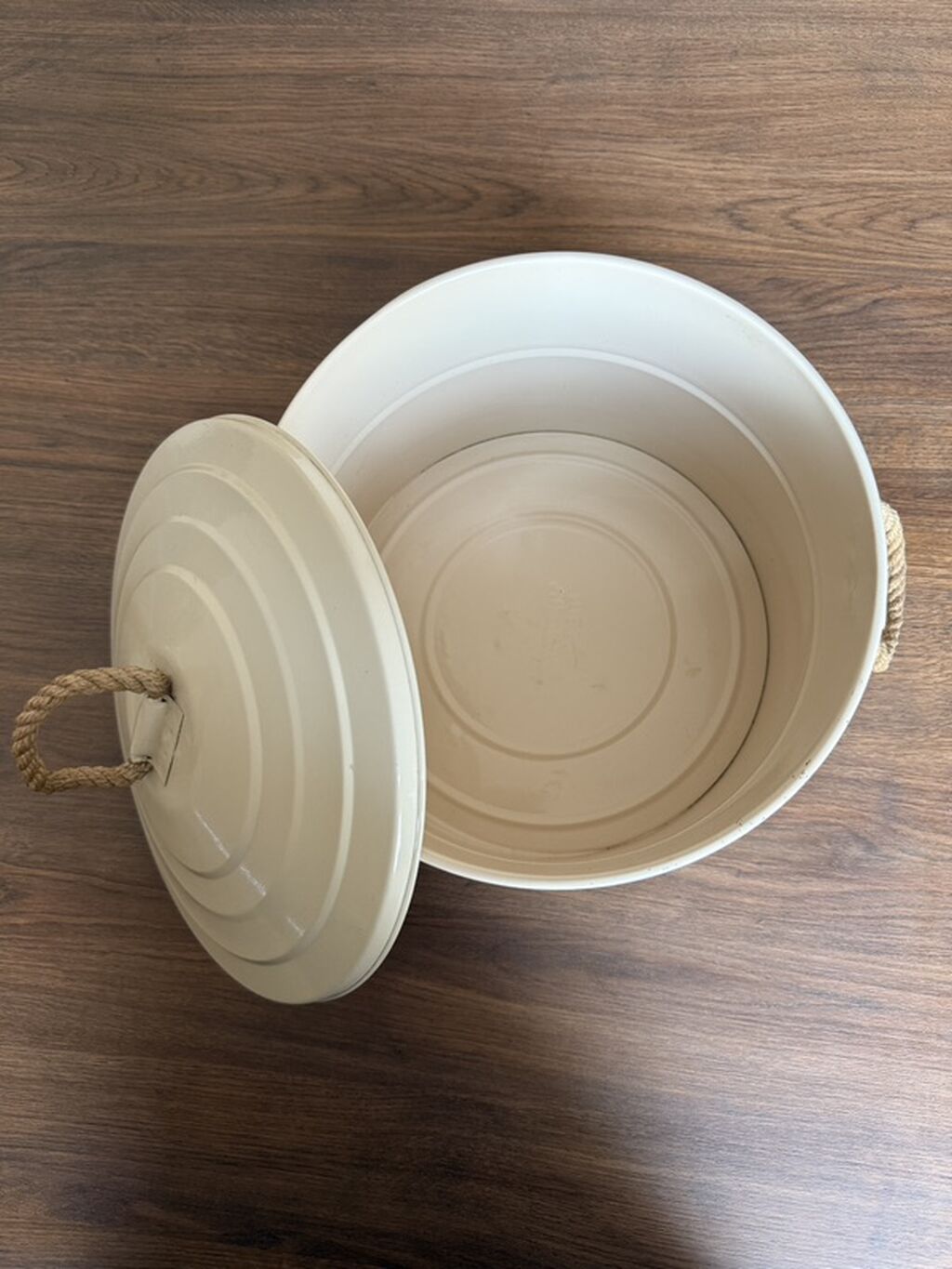 Metal “Ekmeklik / Bread Box” çörək qabı - Material: möhkəm metal — Mallar, Bakı (3)
