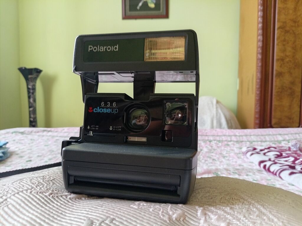 Polaroid 636 Closeup ani fotoaparat - Klassik 600 seriyası kasetlərlə — Elektronika, Bakı (2)