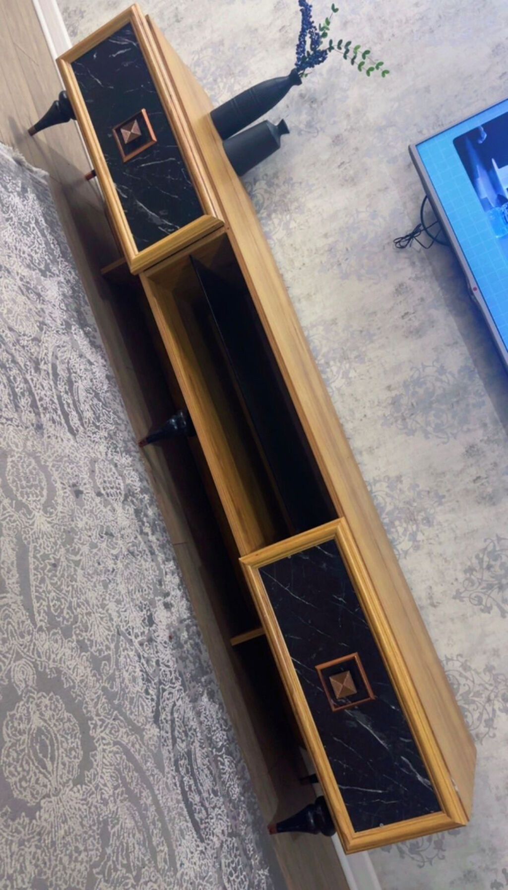 İşlənmiş, Düz TV altlığı, Polkalı, Taxtalı — Mebel, Bakı (2)