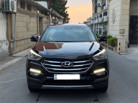 Hyundai Santa Fe, 2.0 L, 2015 il, 197 000 km — Bakı