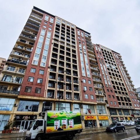 2-otaqlı yeni tikili, Şərifzadə küç., 70 m² — Bakı