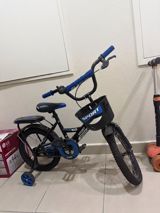 250 azn alinib.Uşaq velosipedi – “Sport” dizaynı, qara-mavi rəngdə — Bicycles