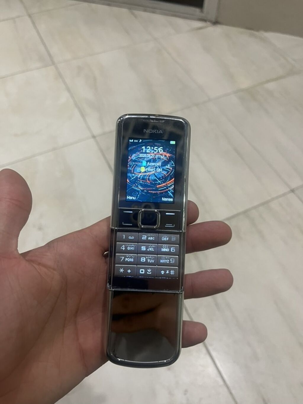 Nokia rəng - Gümüşü, Düyməli — Nokia, Bakı (3)