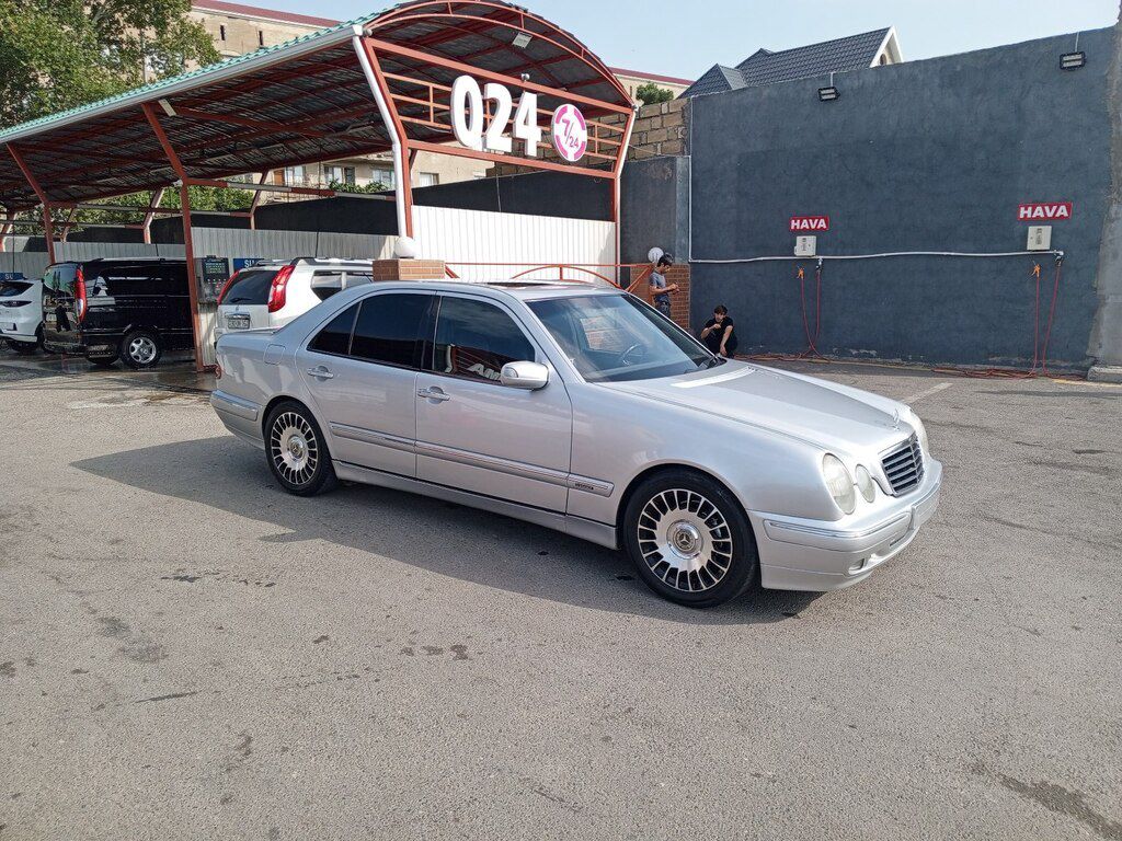 Mercedes E 240, 2.6 L, 2000 il, 420 000 km — Avtomobillər, Gəncə (3)