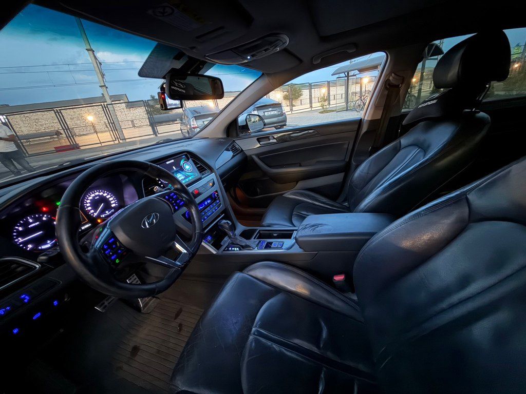 Hyundai Sonata, 1.7 L, 2016 il, 201 000 km — Avtomobillər, Bakı (6)