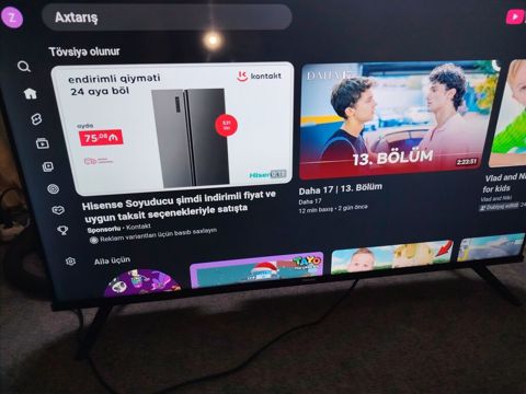 102hisense satilir problemi yoxdur bine erazisinden — Digah