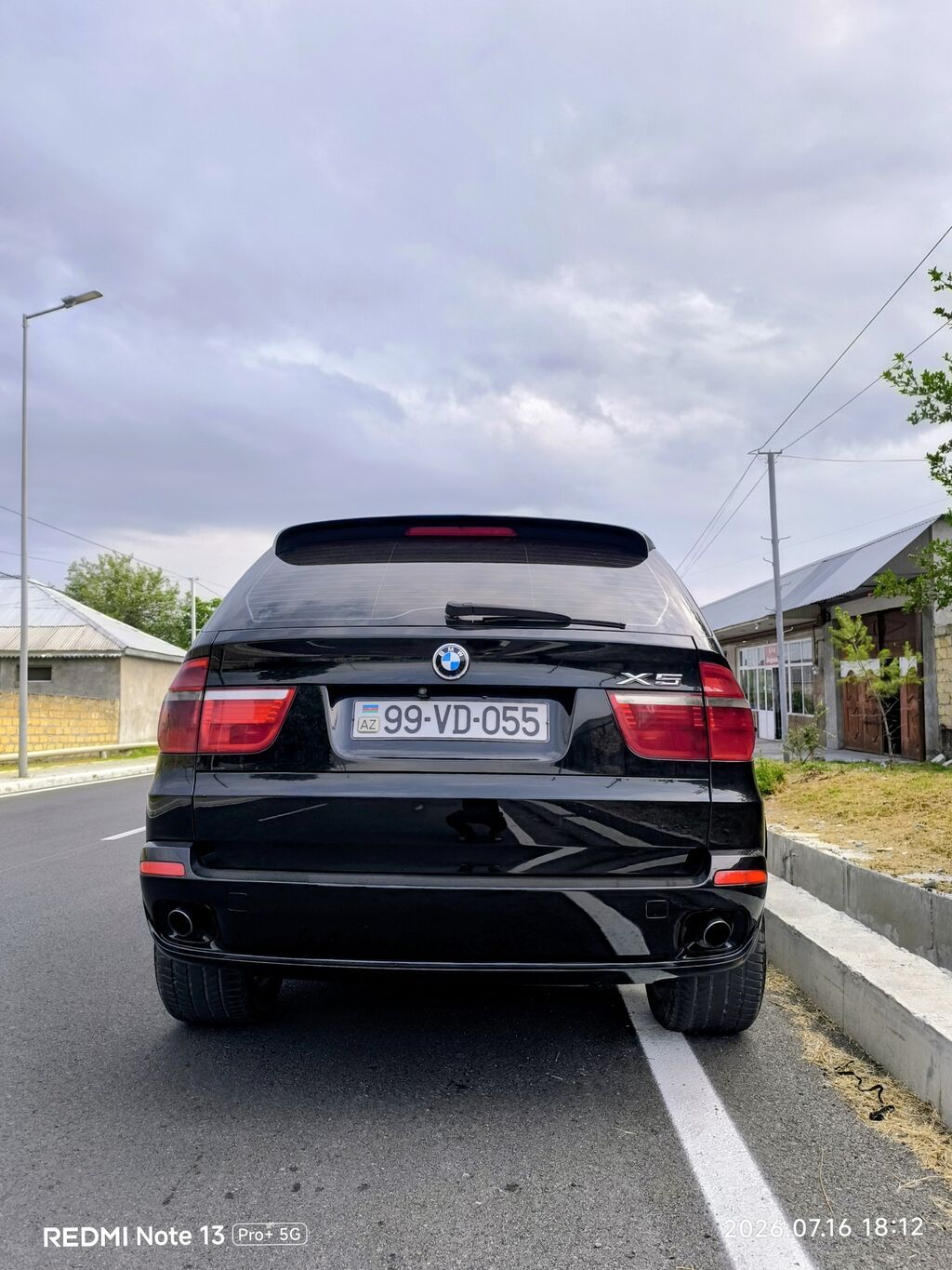 BMW X5 (E70) – Qara rəngli, 5 qapılı premium SUV Mühərrik və ötürmə — Avto, Bakı (3)