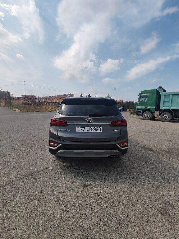 Hyundai Santa Fe, 2.0 L, 2019 il, 169 000 km — Avtomobillər, Bakı (2)