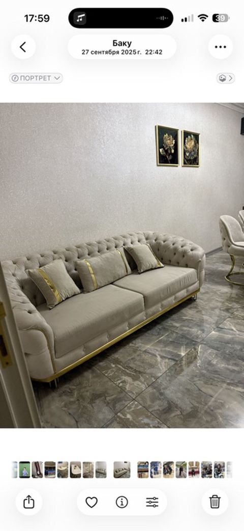 Divan, İşlənmiş, Açılmayan, Bazasız, Parça, Çatdırılma yoxdur — Bakı