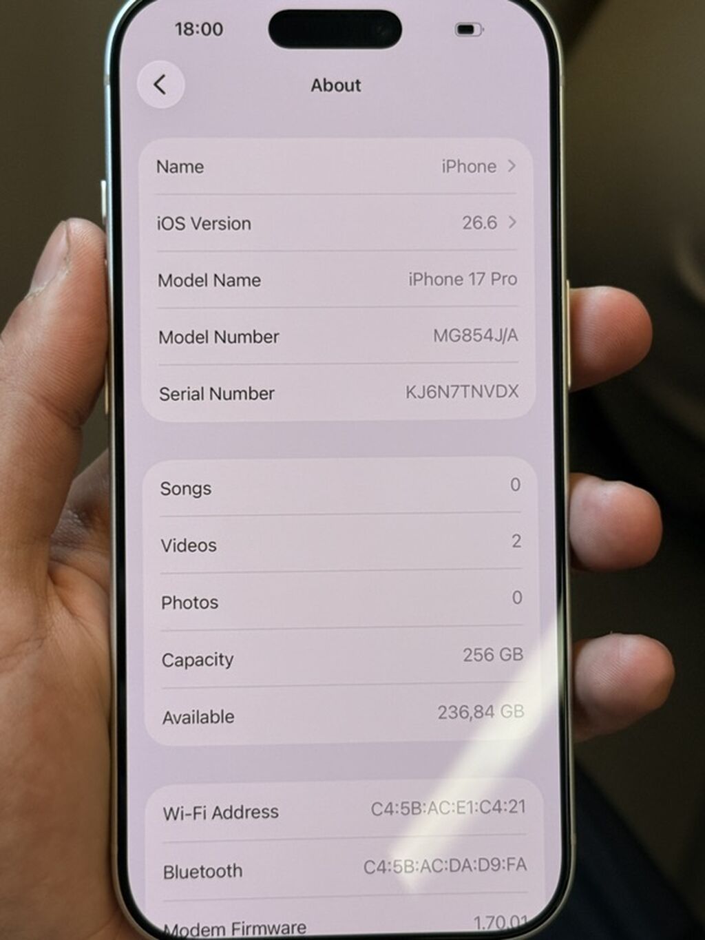 IPhone 17 Pro, Gümüşü — Apple iPhone, Xırdalan (7)